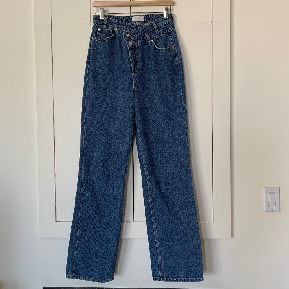 Mango high rise jeans Eur 38